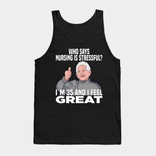 Nursing Staff Care For The Elderly Tank Top